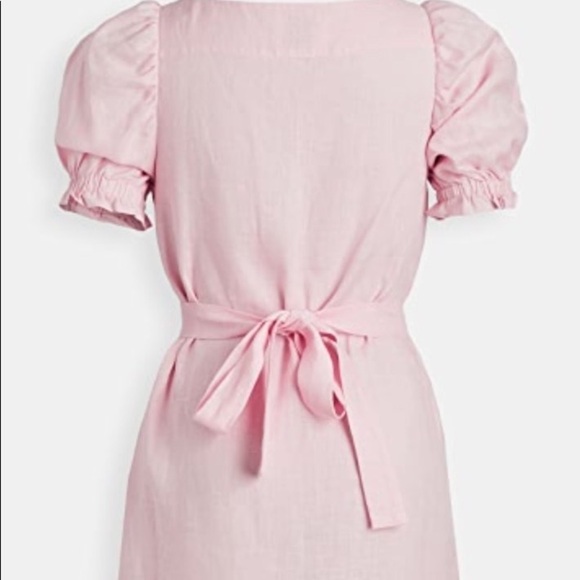 SLEEPER BRIGITTE MINI DRESS IN PINK - Picture 4 of 16